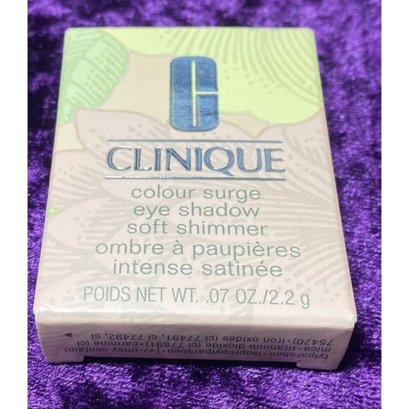CLINIQUE Colour Surge Eye Shadow 207 APRICOT SPICE Soft Shimmer NEW in Box Rare - Picture 6 of 8